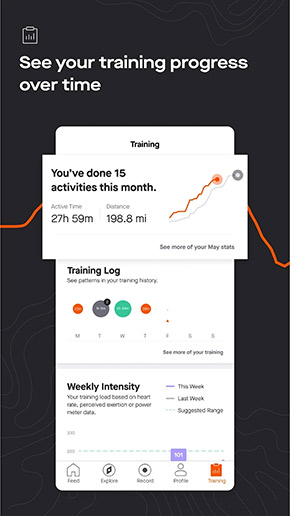 Strava, скриншот 3
